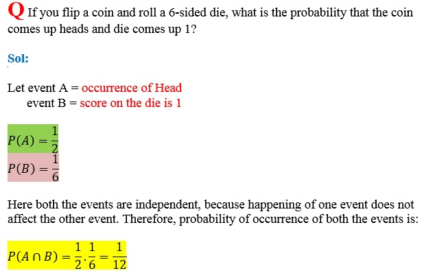 coin and dice example