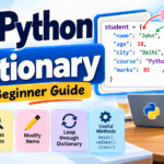 Python Dictionary: A Beginner Guide with Examples and Practice Programs